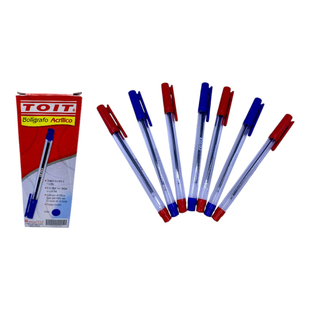 LAPICERO TOIT ACRILICO TINTA NEGRA