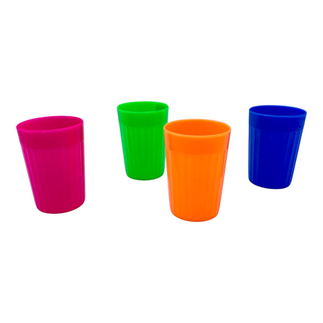 VASO PLASTICO NEON