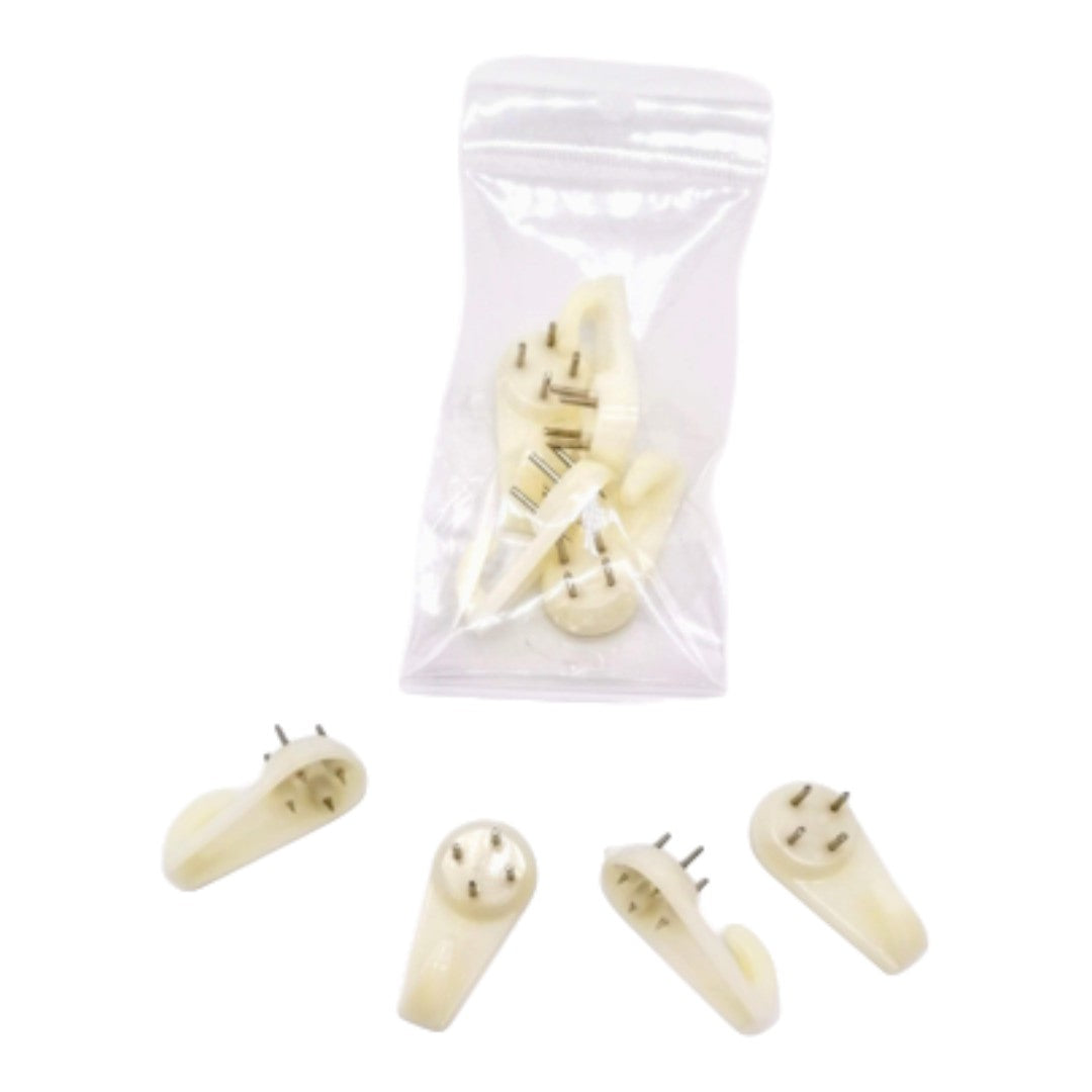 GANCHO DE COLGAR PUNTILLA X 4