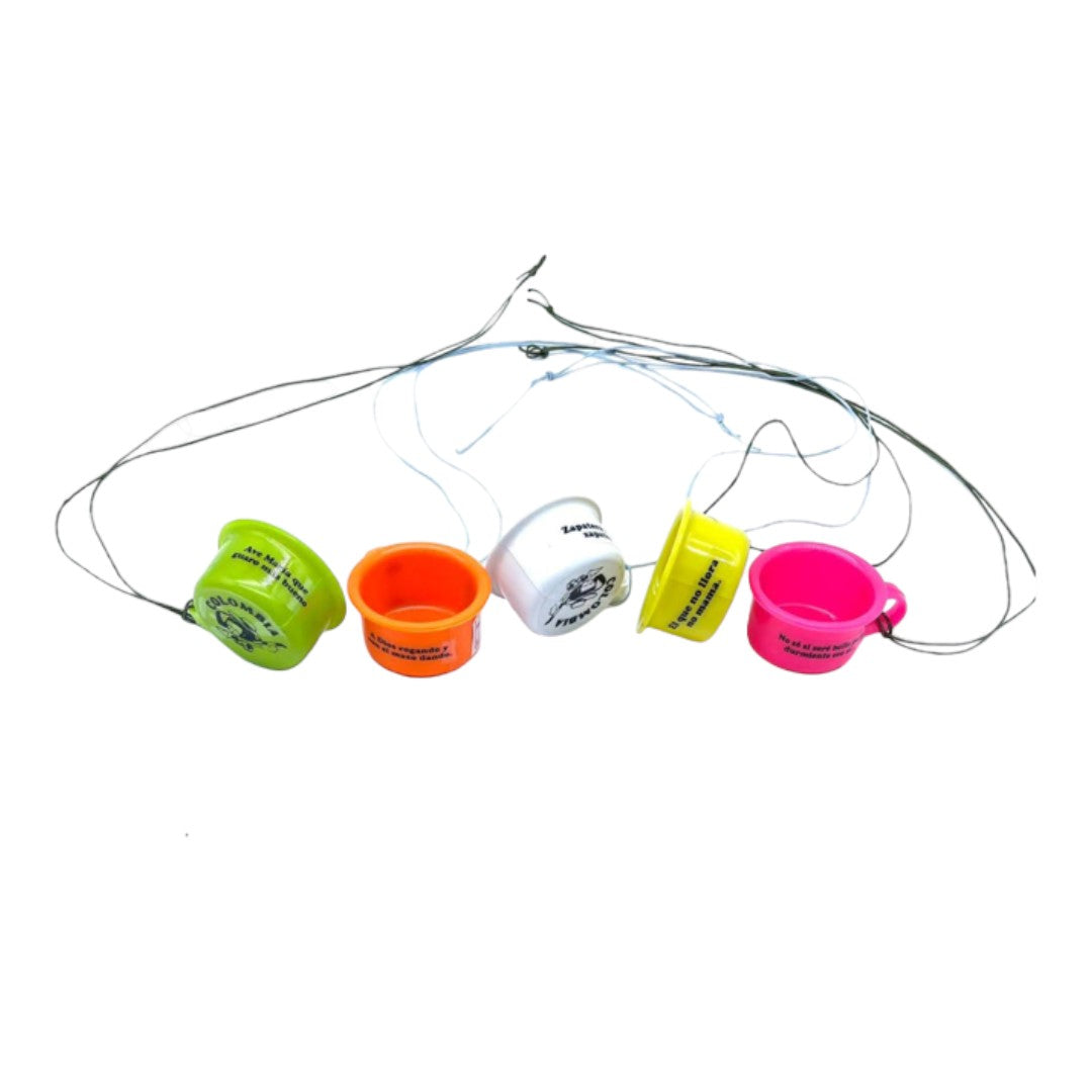 COPA COLLAR AGUARDIENTERA FRASES