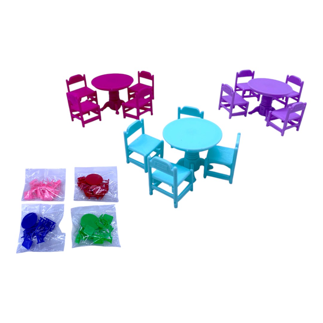 SET MUEBLES COLORES