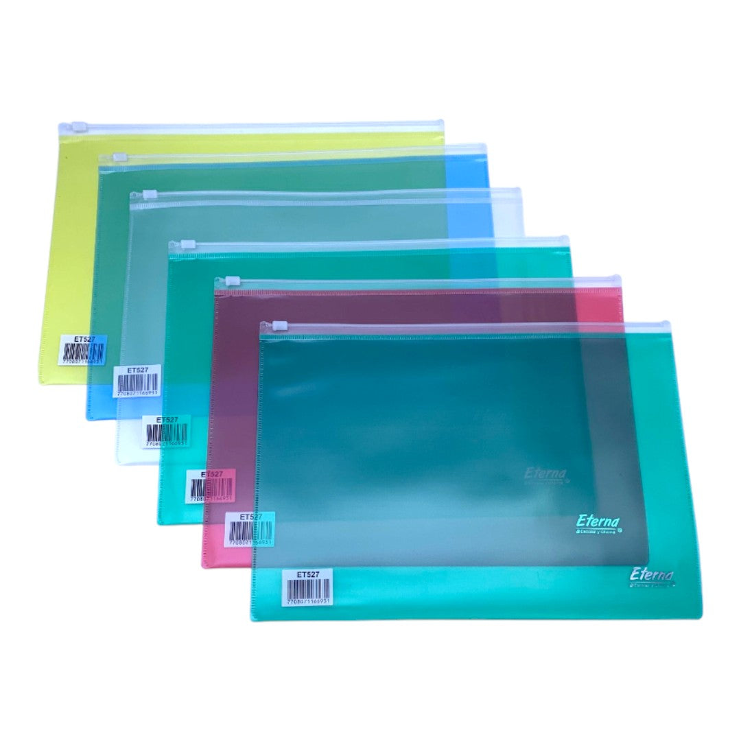 CARPETA CIERRE COLORES