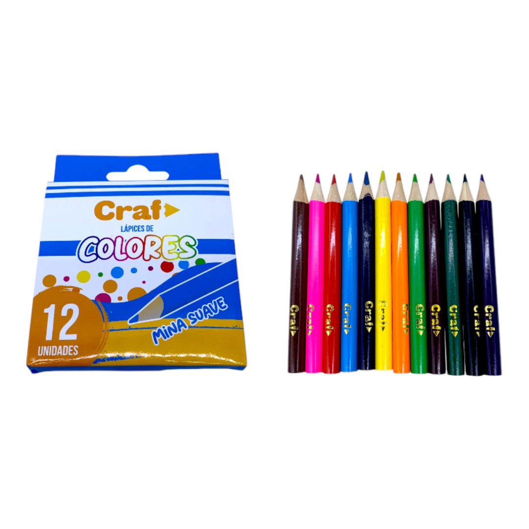 COLORES CORTO X 12