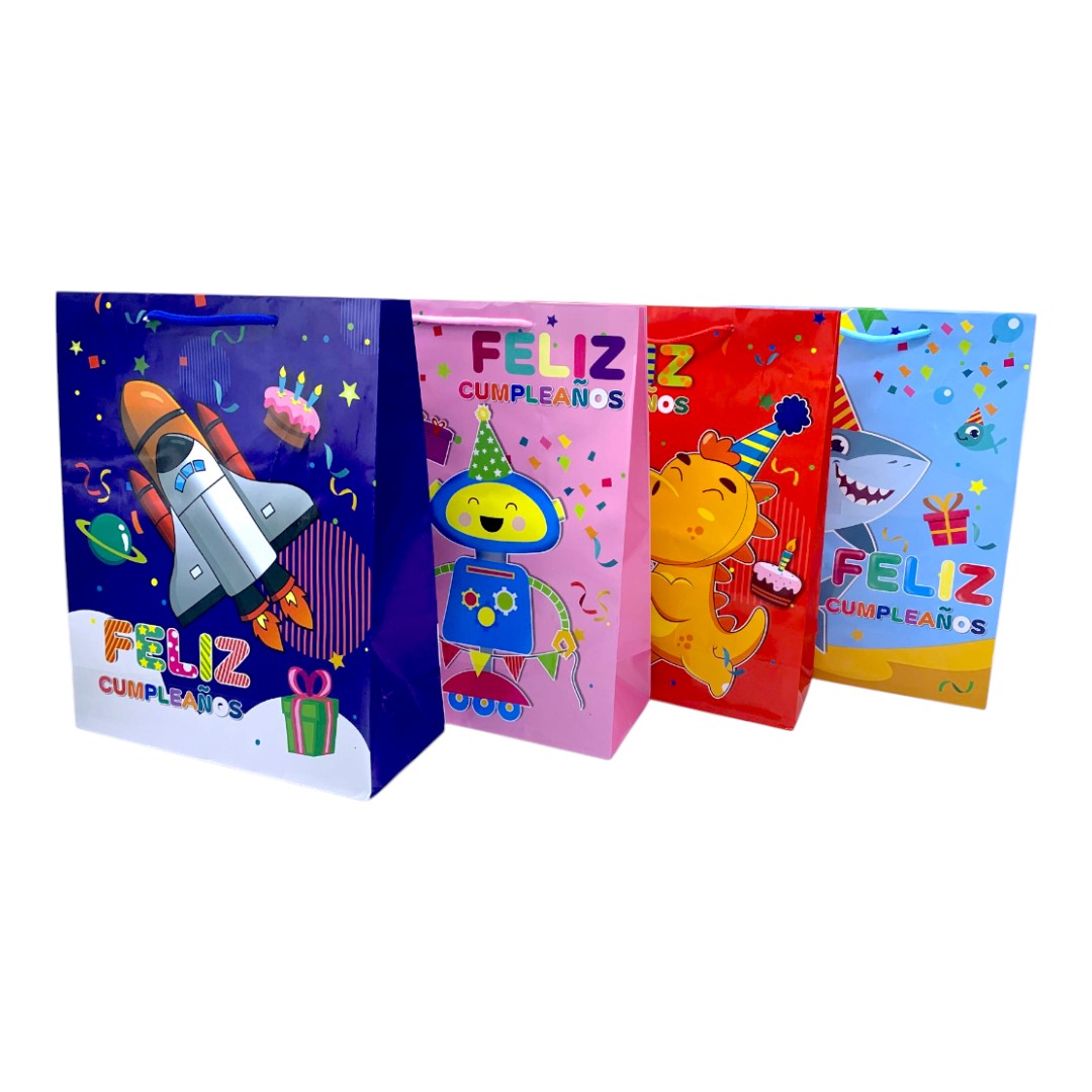 BOLSA REGALO FELIZ CUMPLEANOS