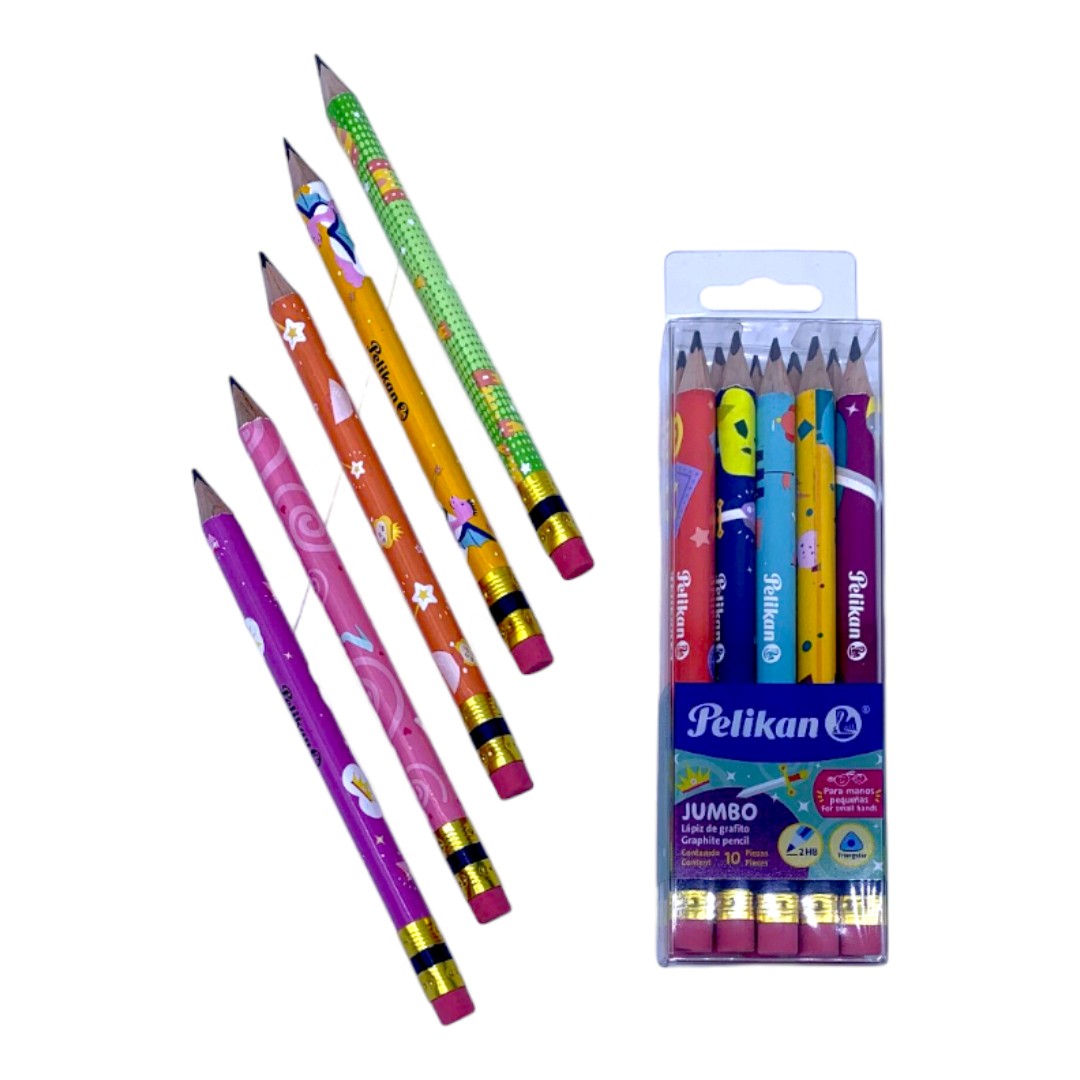 LAPIZ GRAFITO TRIANGULAR JUMBO