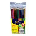 COLORES DOBLE PUNTA X 12