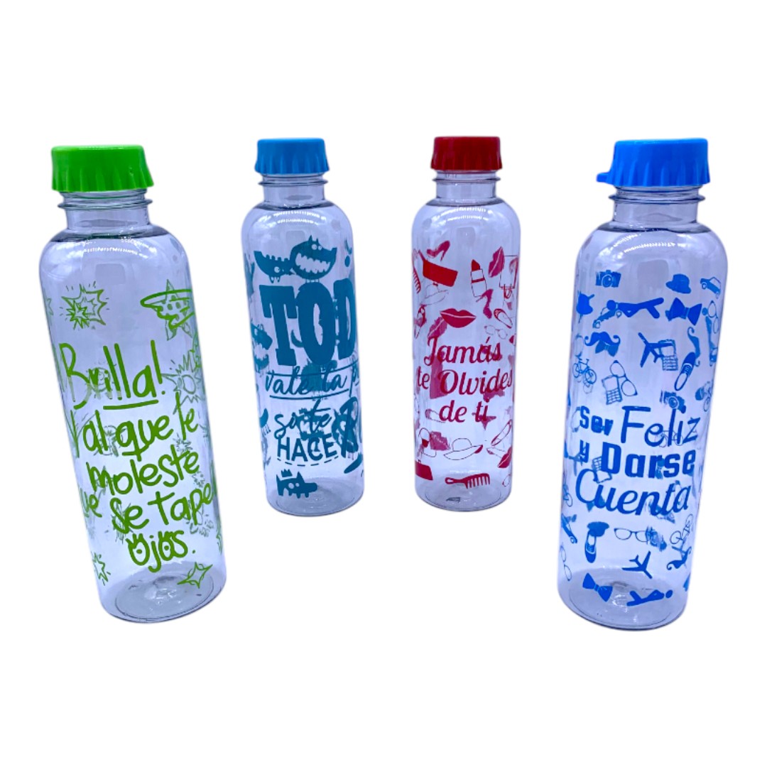 BOTELLON ESTAMPADO GDE COLORES
