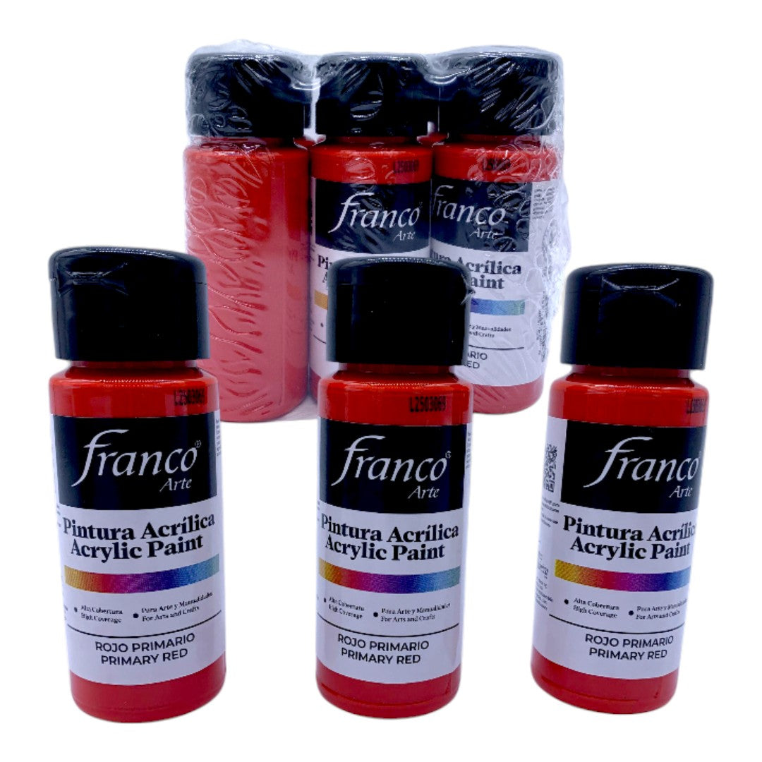 PINTURA ACRILICA 60ML ROJA