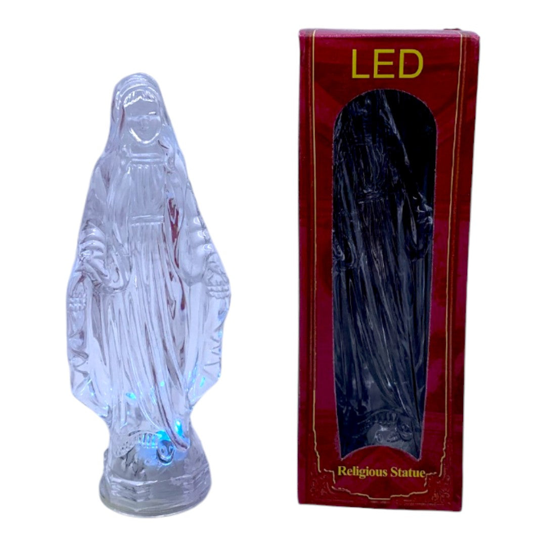 VIRGEN MILAGROSA CON LUZ