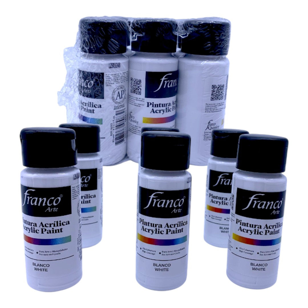 PINTURA ACRILICA 60ML BLANCA