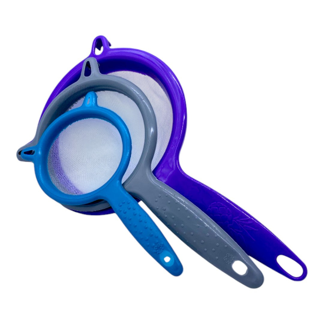SET COLADOR MALLA X 3