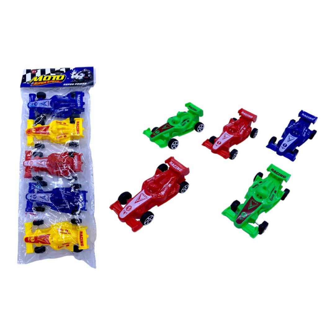 CARRO FORMULA X 5 PCS