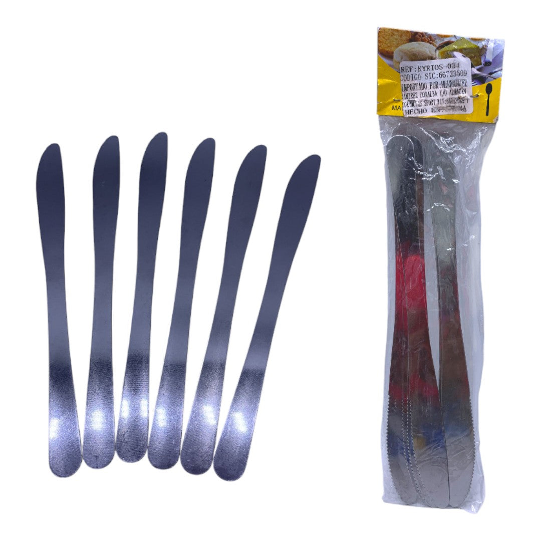 CUCHILLO FINO X 6