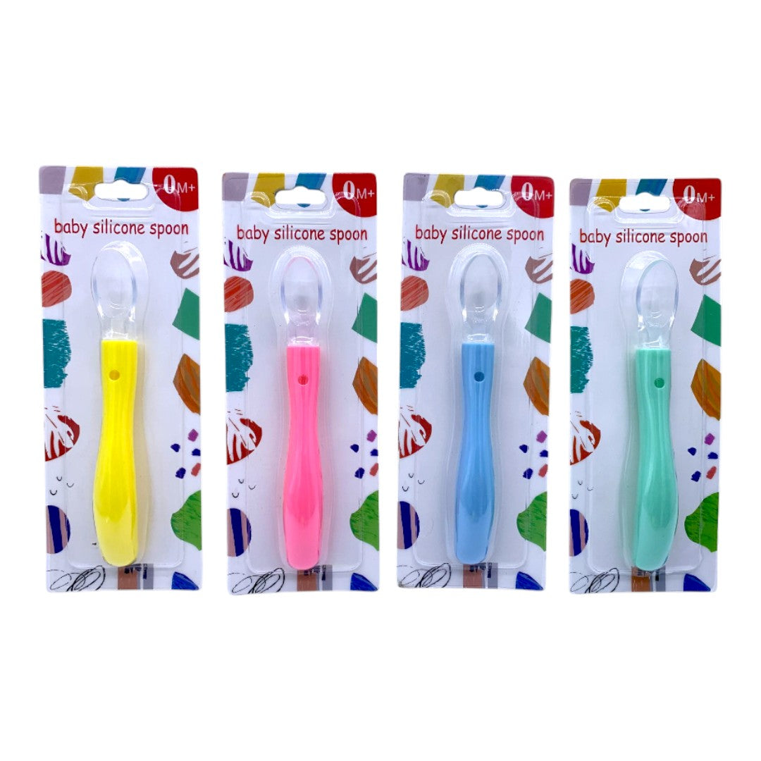 CUCHARA BEBE SILICONA