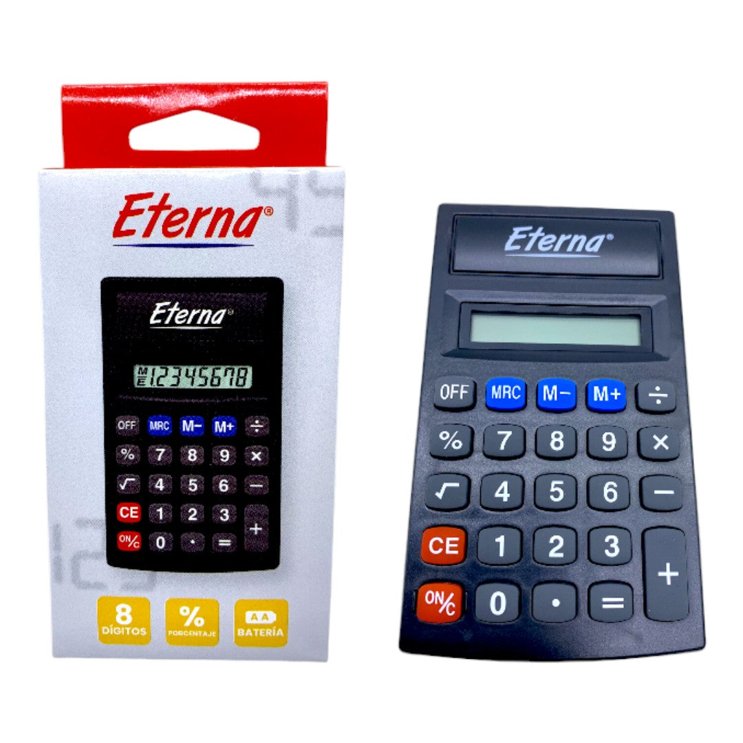 CALCULADORA PLASTICA ETERNA