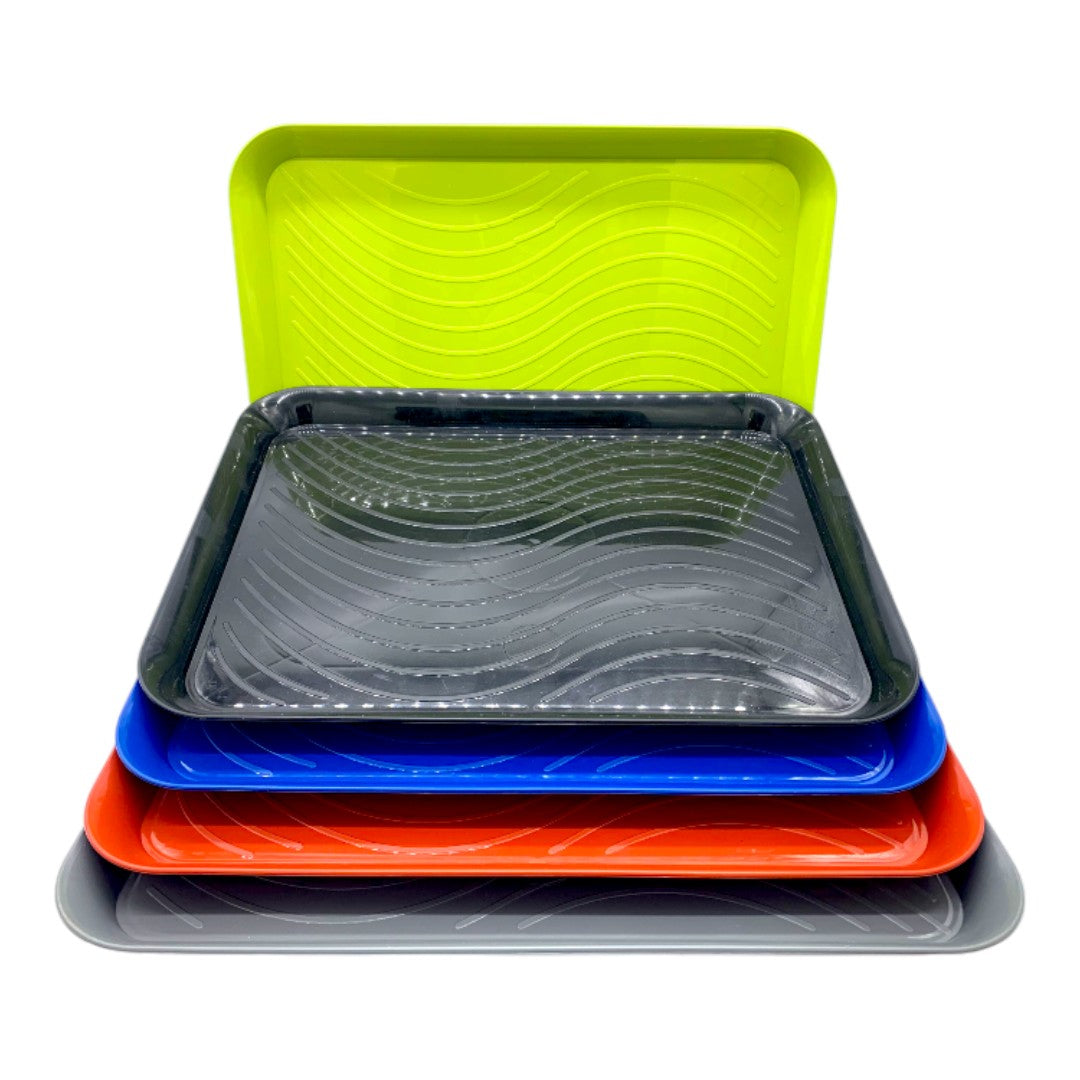 BANDEJA PLASTICA RECTANGULAR GDE