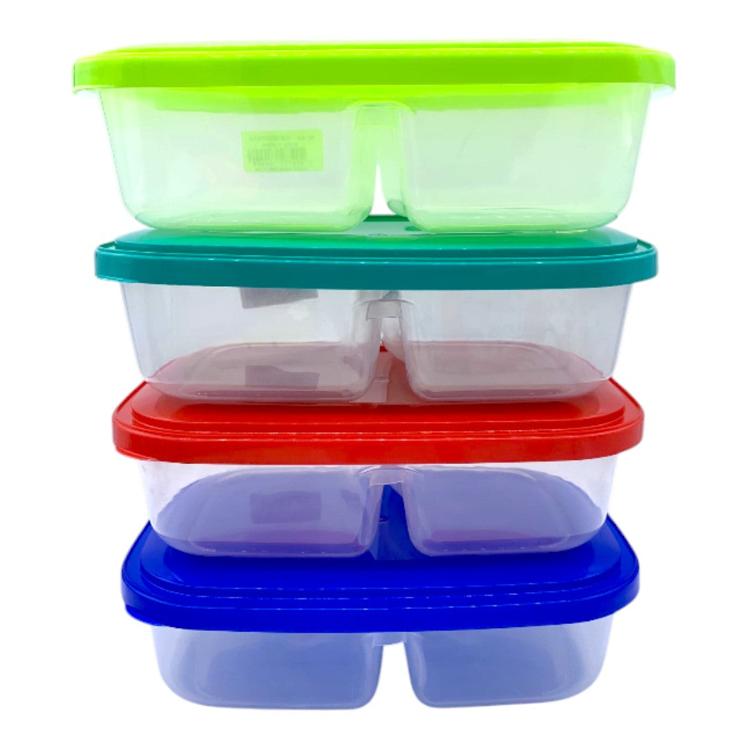 RECIPIENTE COLORES 2 DIVISIONES 2.5 L KENDY
