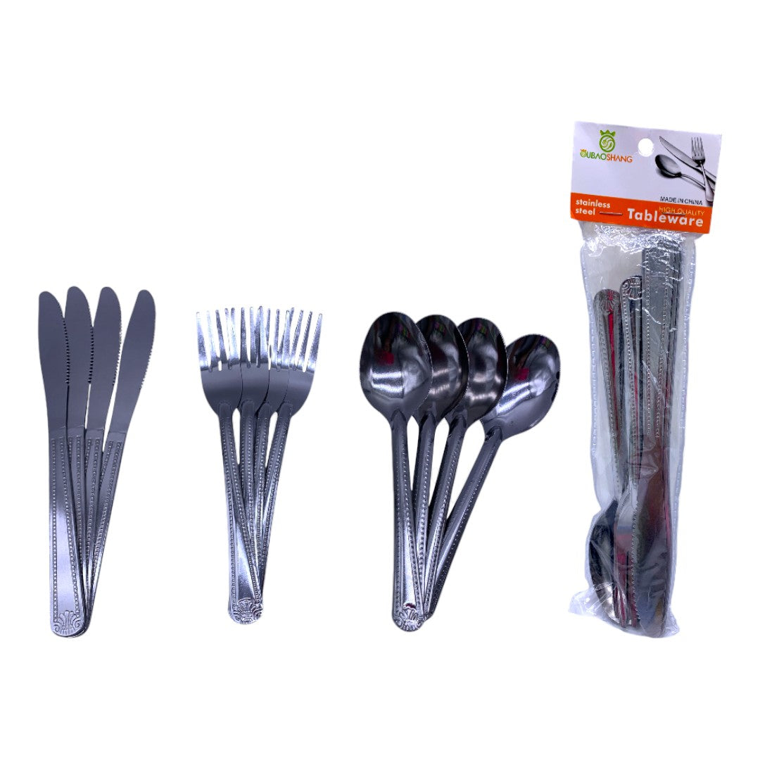 SET CUBIERTOS X 12