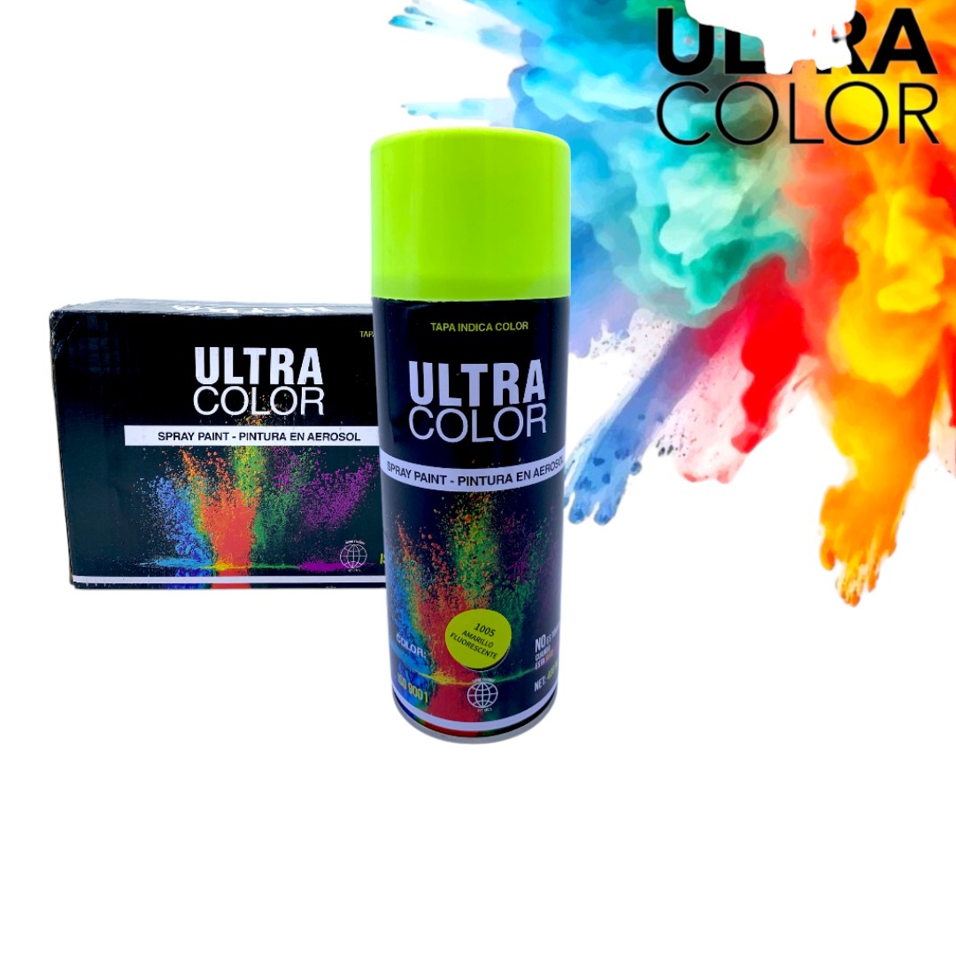 AEROSOL AMARILLO FLUORESCENTE