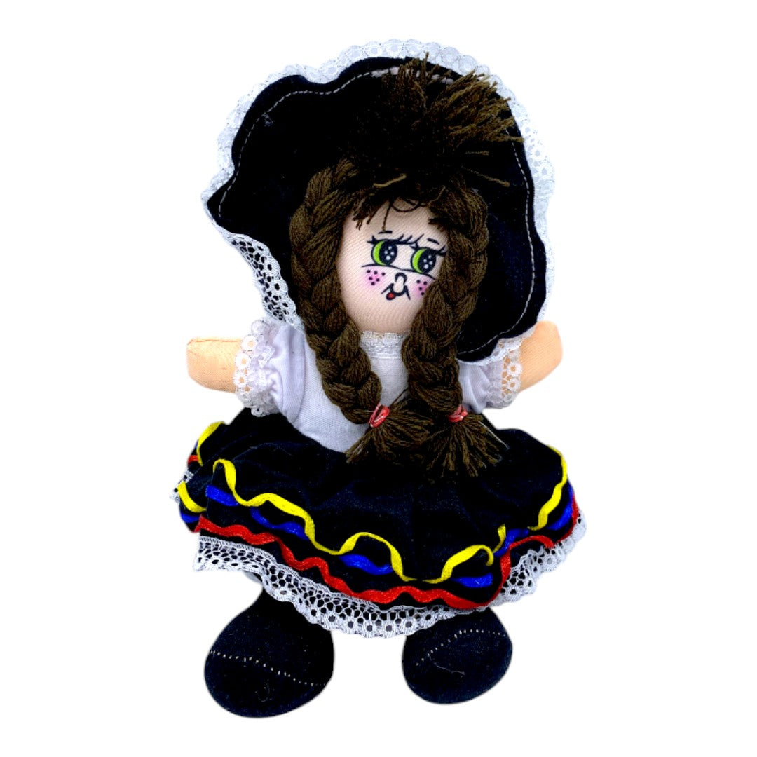 MUNECA TRAPO CAMPESINA MED