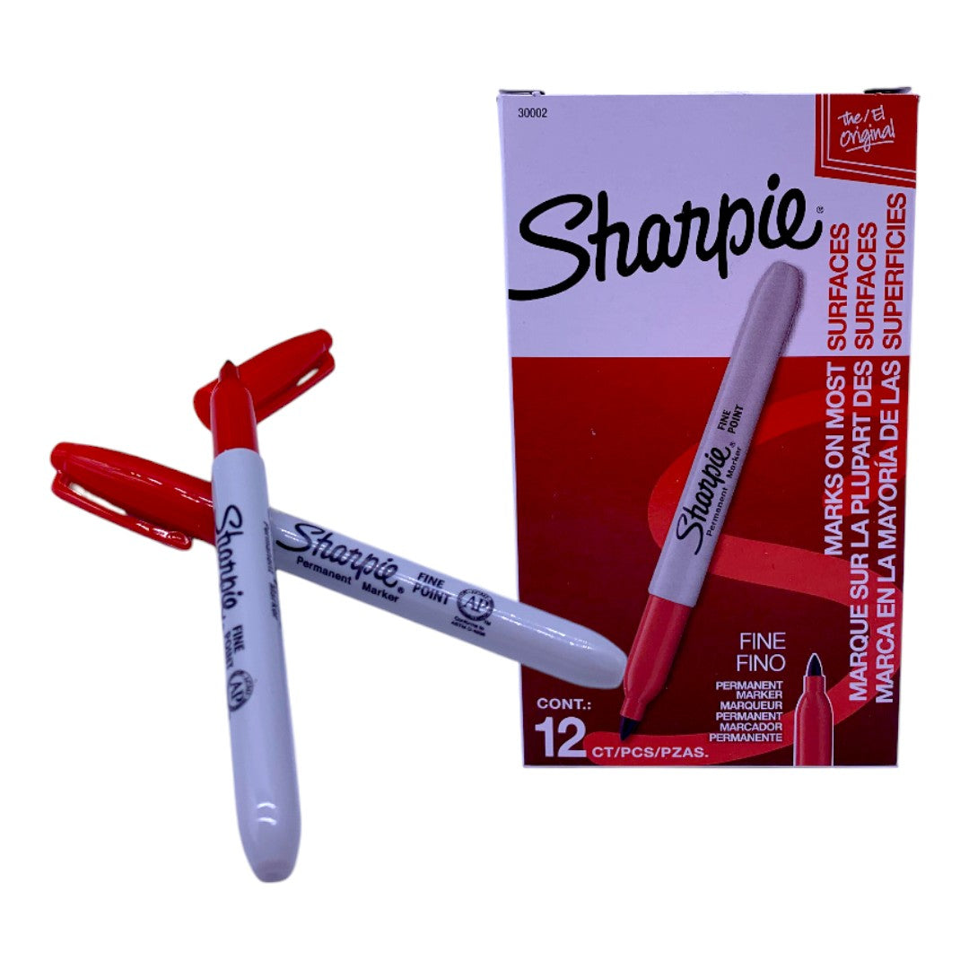 MARCADOR SHARPIE ROJO