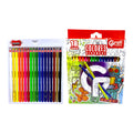 COLORES REDONDOS X 18 + SACAPUNTAS