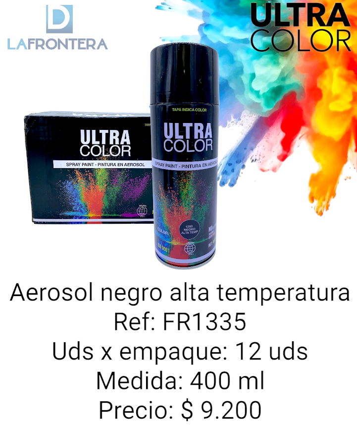 AEROSOL NEGRO ALTA TEMP