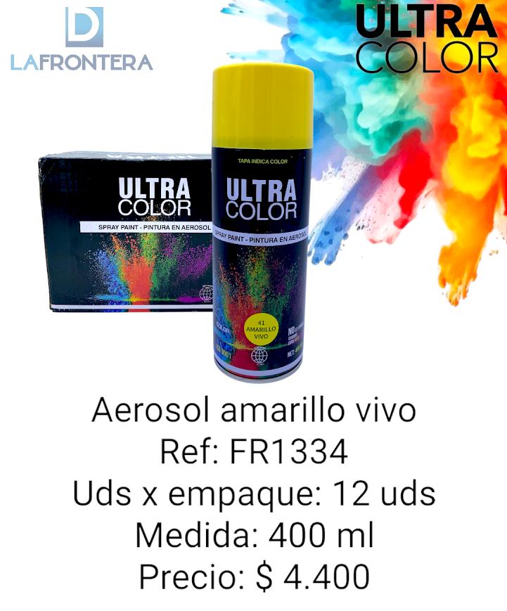 AEROSOL AMARILLO VIVO
