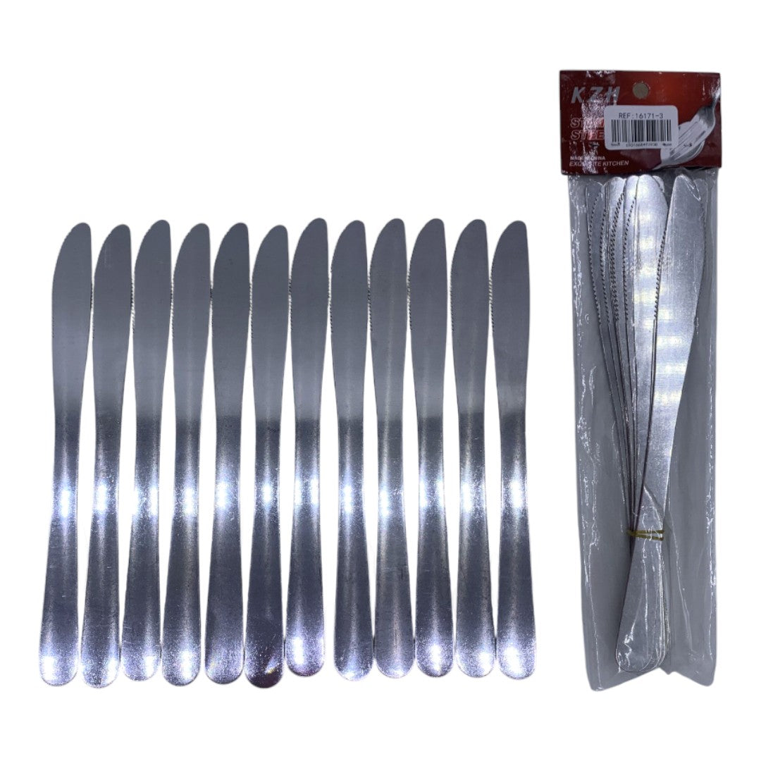 CUCHILLO METAL X 12