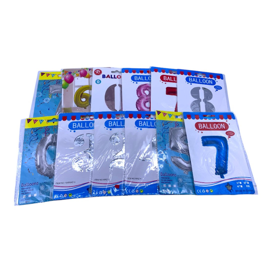 GLOBOS NUMEROS 32"
