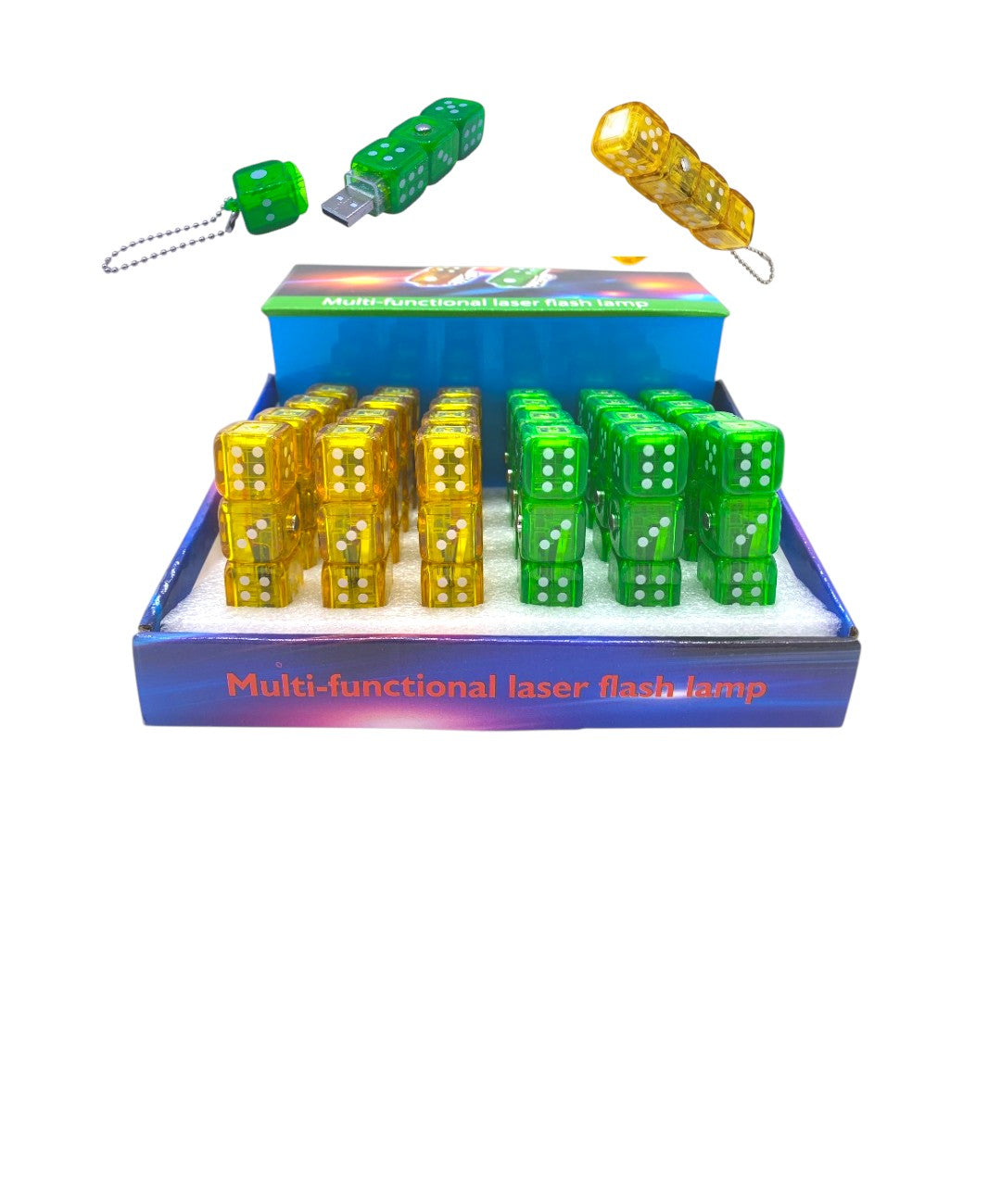 LINTERNA DADOS RECARGABLE