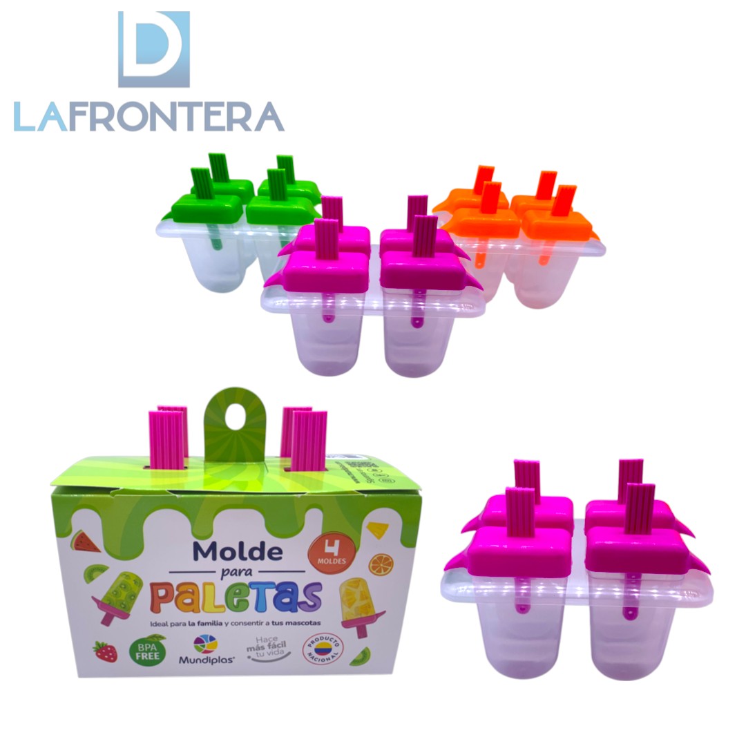 MOLDE PARA PALETA X 4