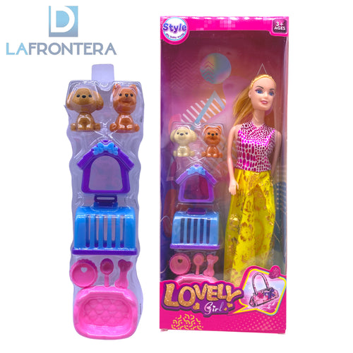 MUÑECA ACCESORIOS MASCOTAS