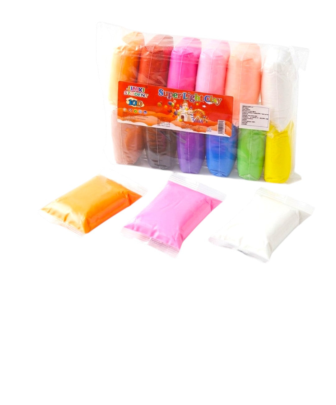 PLASTILINA MOLDEABLE GDE X 12