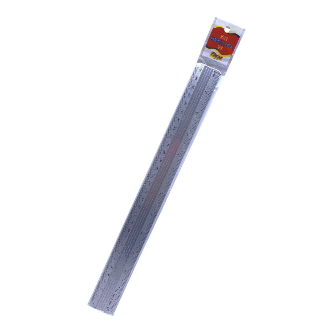 REGLA METALICA 30CM