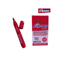 MARCADOR PERMANENTE ROJO GIPAO