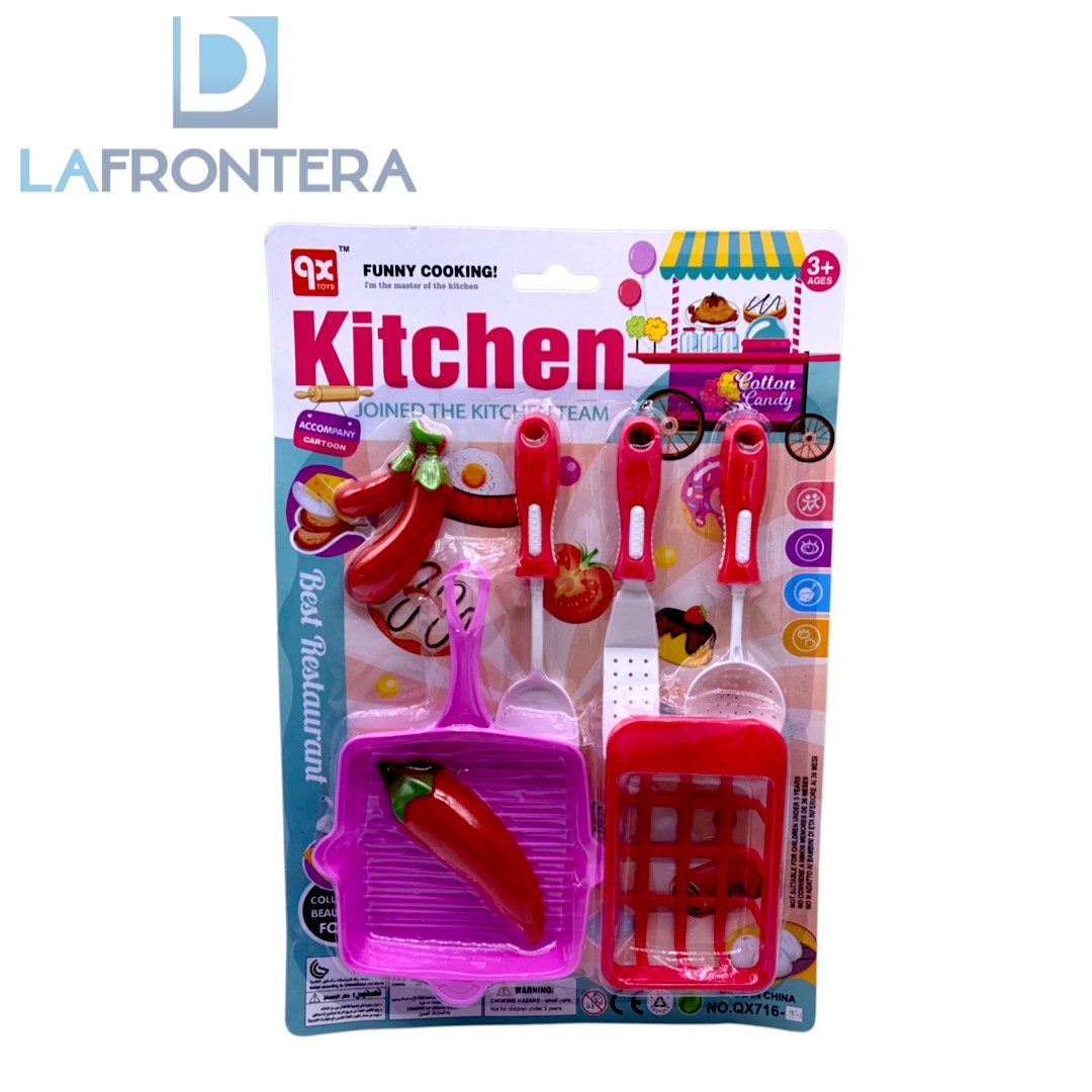 SET COCINA PARRILLA