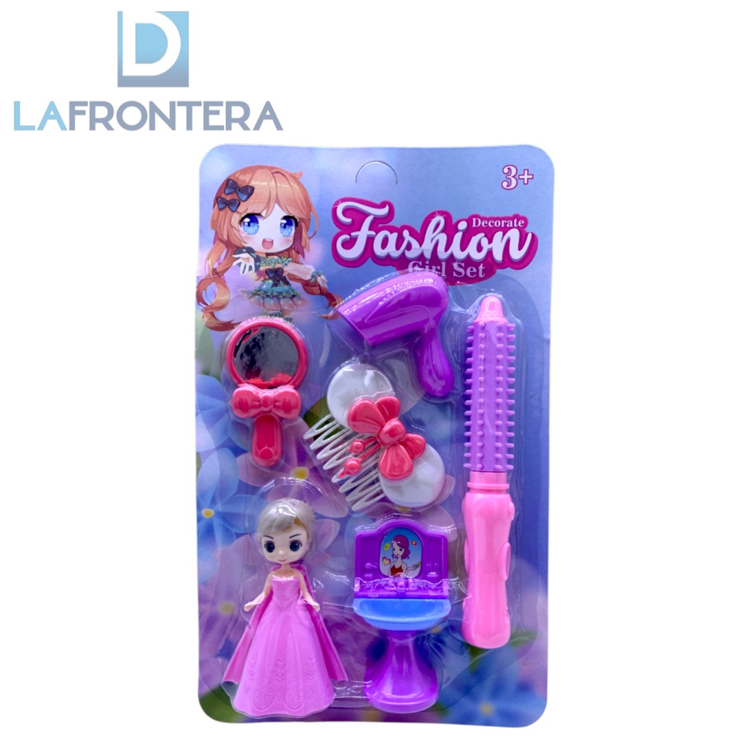 SET MUÑECA ACCESORIOS