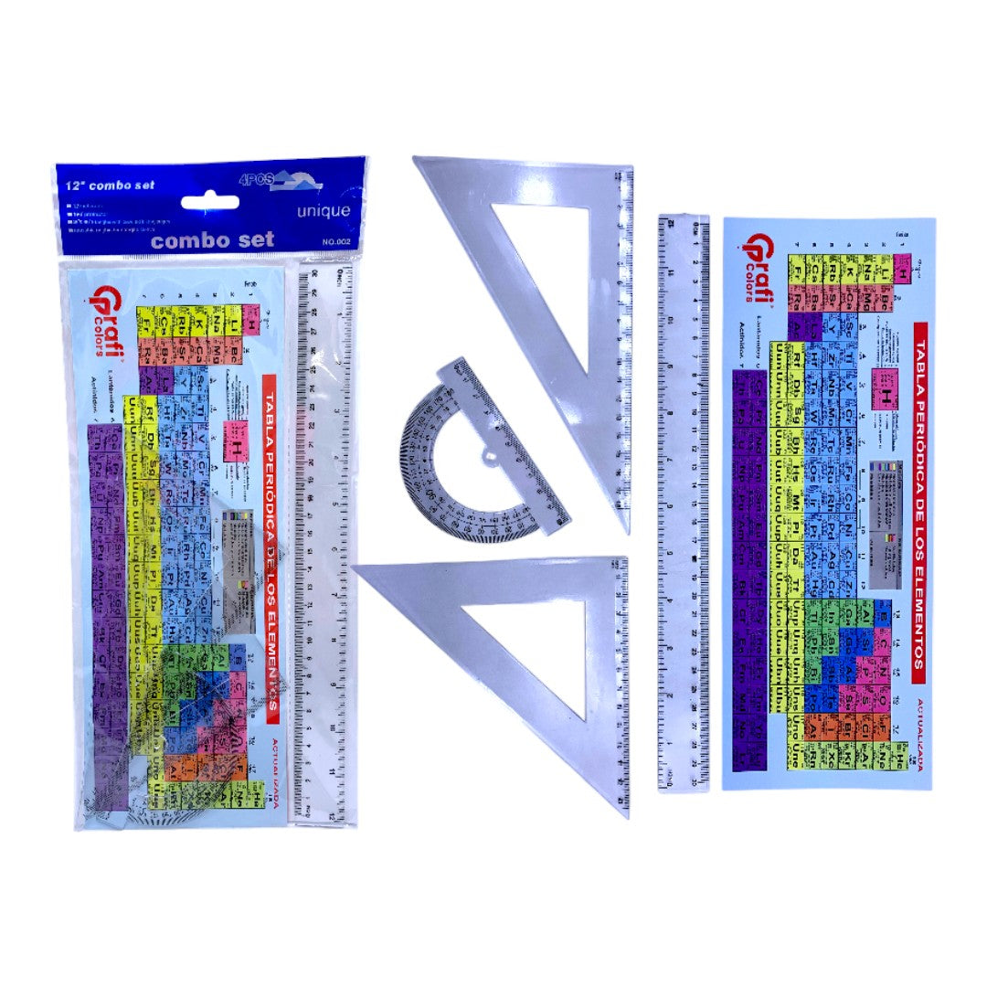SET JUEGO GEOMETRICO CON TABLA PERIÓDICA