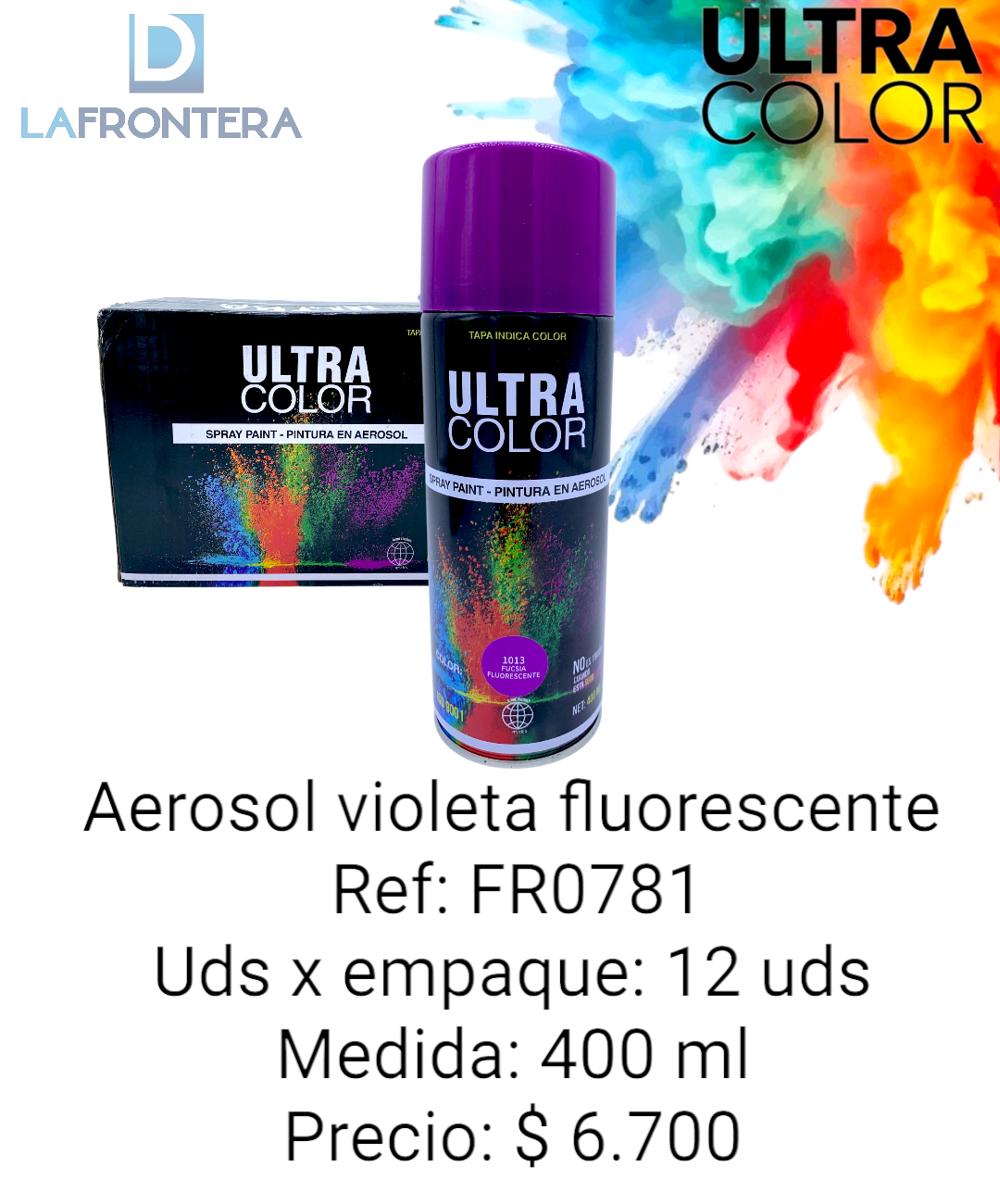 AEROSOL VIOLETA FLUORESCENTE