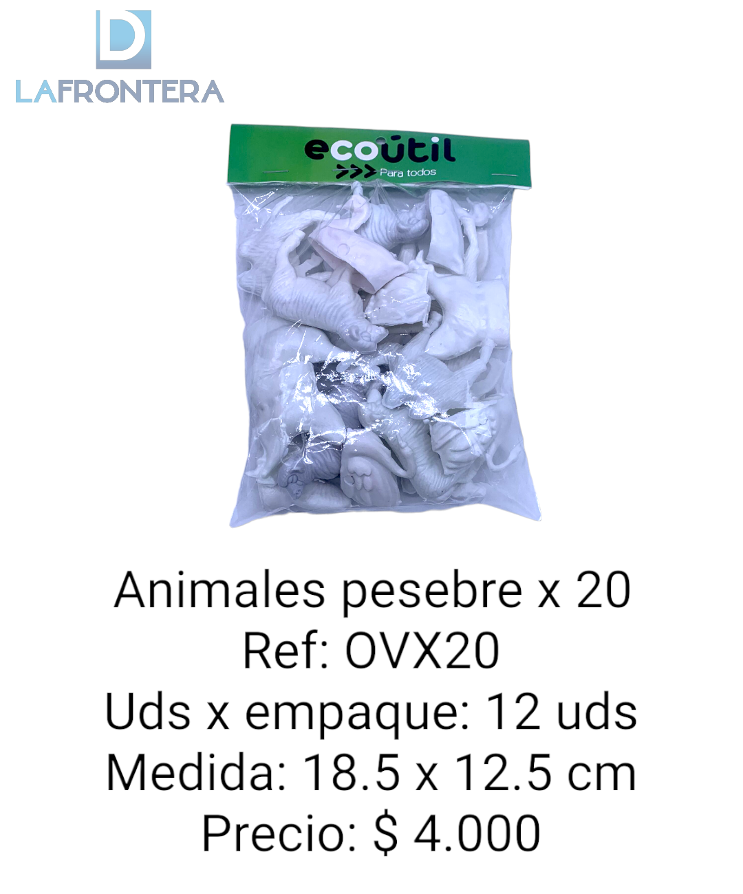 ANIMALES PESEBRE X 20