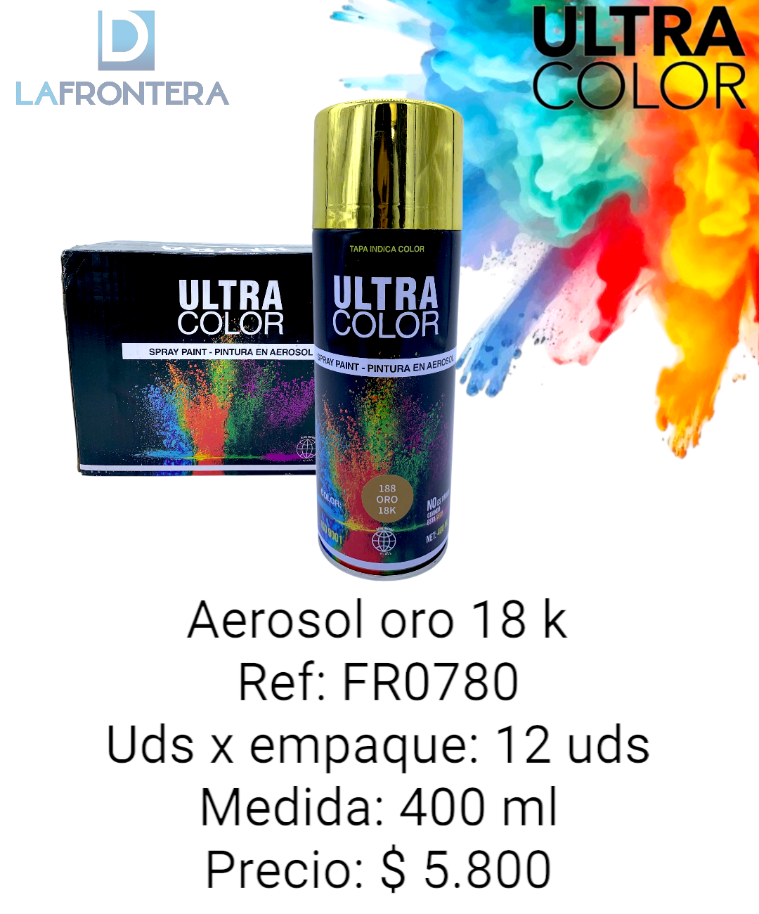 AEROSOL ORO 18K