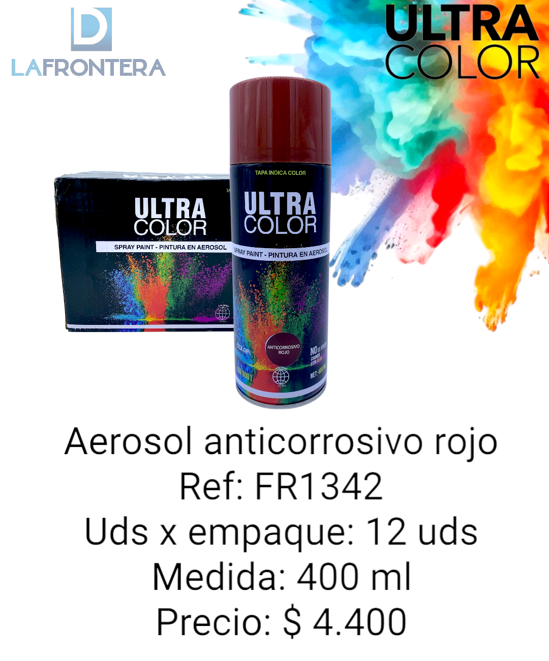 AEROSOL ANTICORROSIVO ROJO