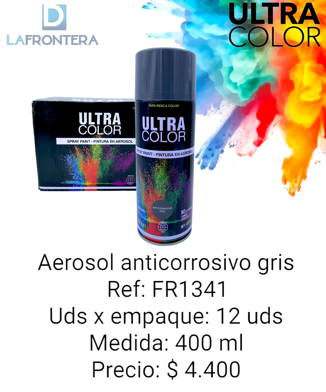 AEROSOL ANTICORROSIVO GRIS