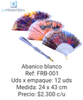 ABANICO BLANCO