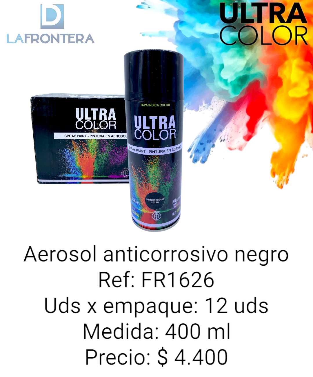 AEROSOL ANTICORROSIVO NEGRO