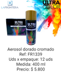 AEROSOL DORADO CROMADO